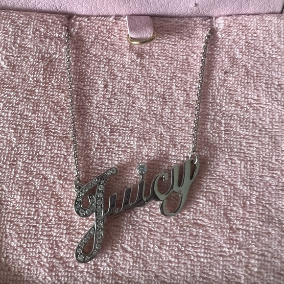 Juicy Couture | Vintage NWT “Juicy” Rhinestone Necklace - Picture 2 of 5